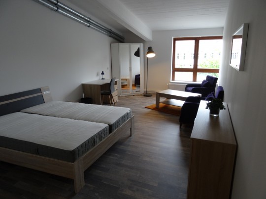 Das Zimmer Duvenstedt in unserem Home'n Hostel Elmshorn