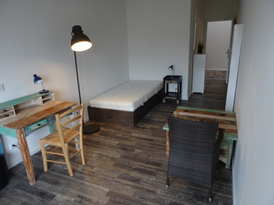 Das Zimmer Wilhelmsburg in unserem Home'n Hostel Elmshorn