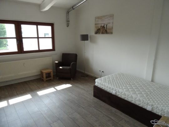 Das Zimmer Rönneburg in unserem Home'n Hostel Elmshorn